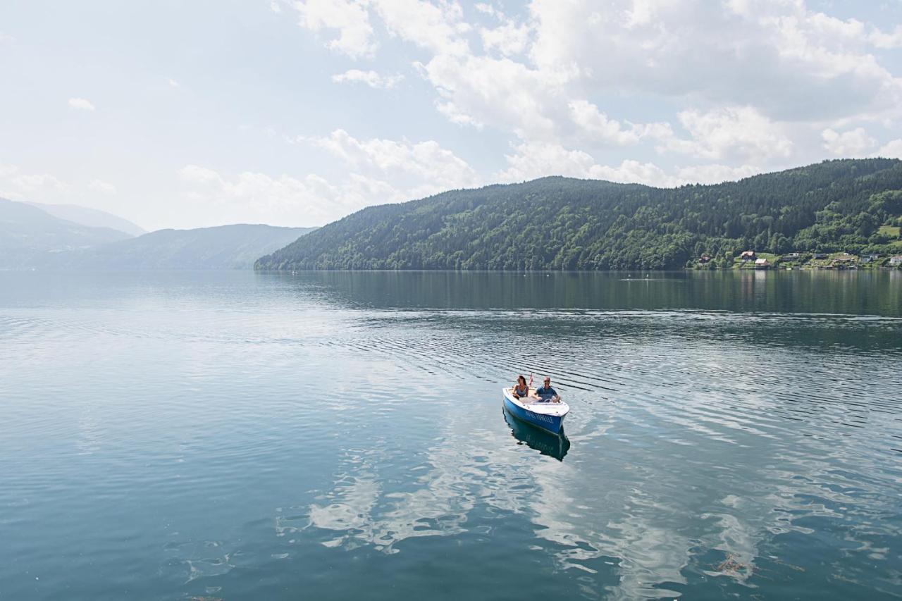 Seeglueck Hotel Forelle Superior Millstatt Buitenkant foto