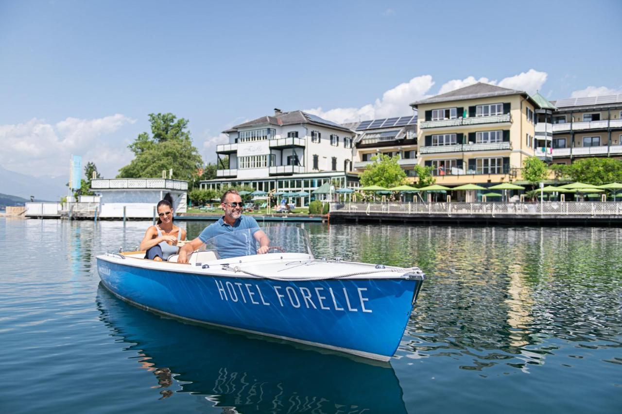 Seeglueck Hotel Forelle Superior Millstatt Buitenkant foto