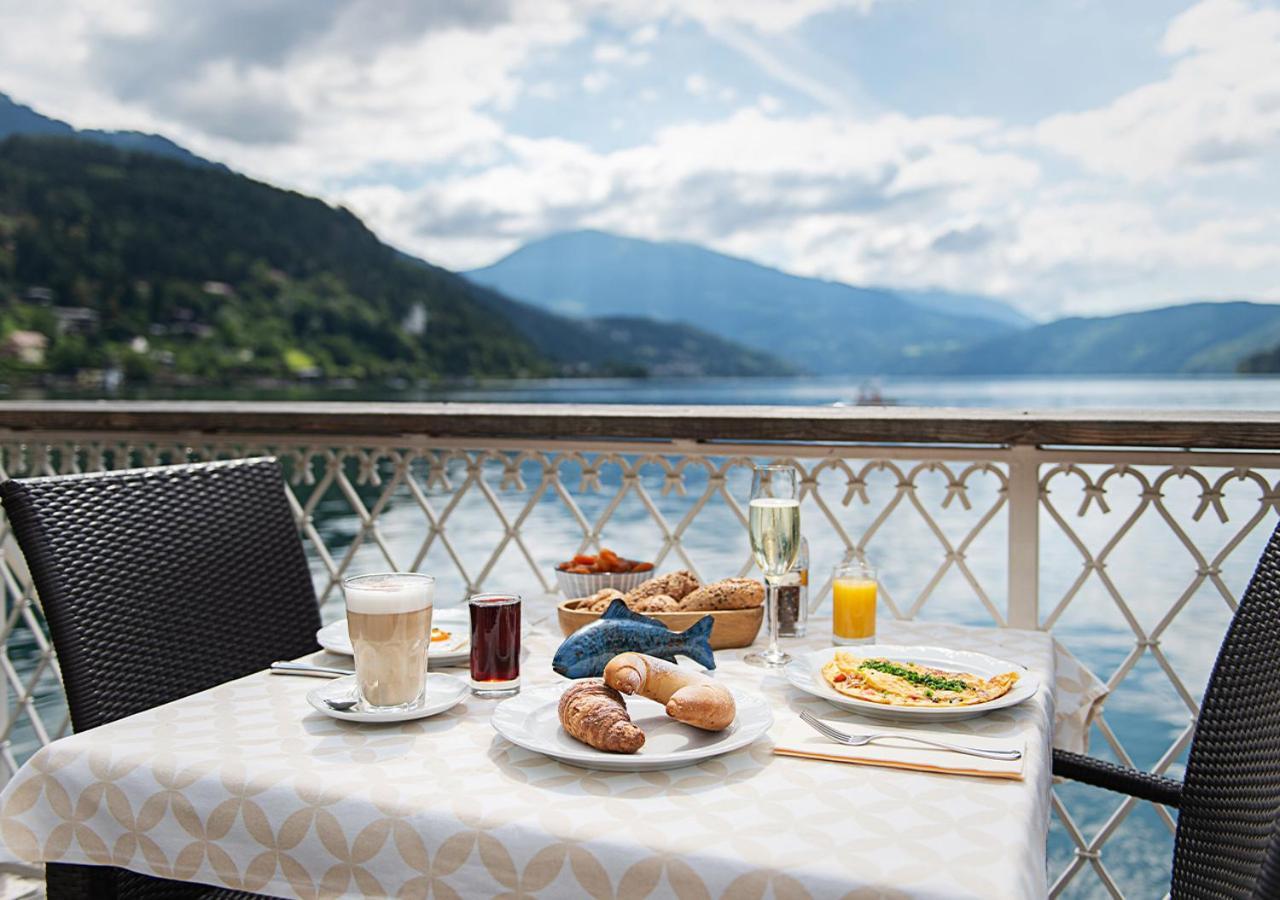 Seeglueck Hotel Forelle Superior Millstatt Buitenkant foto