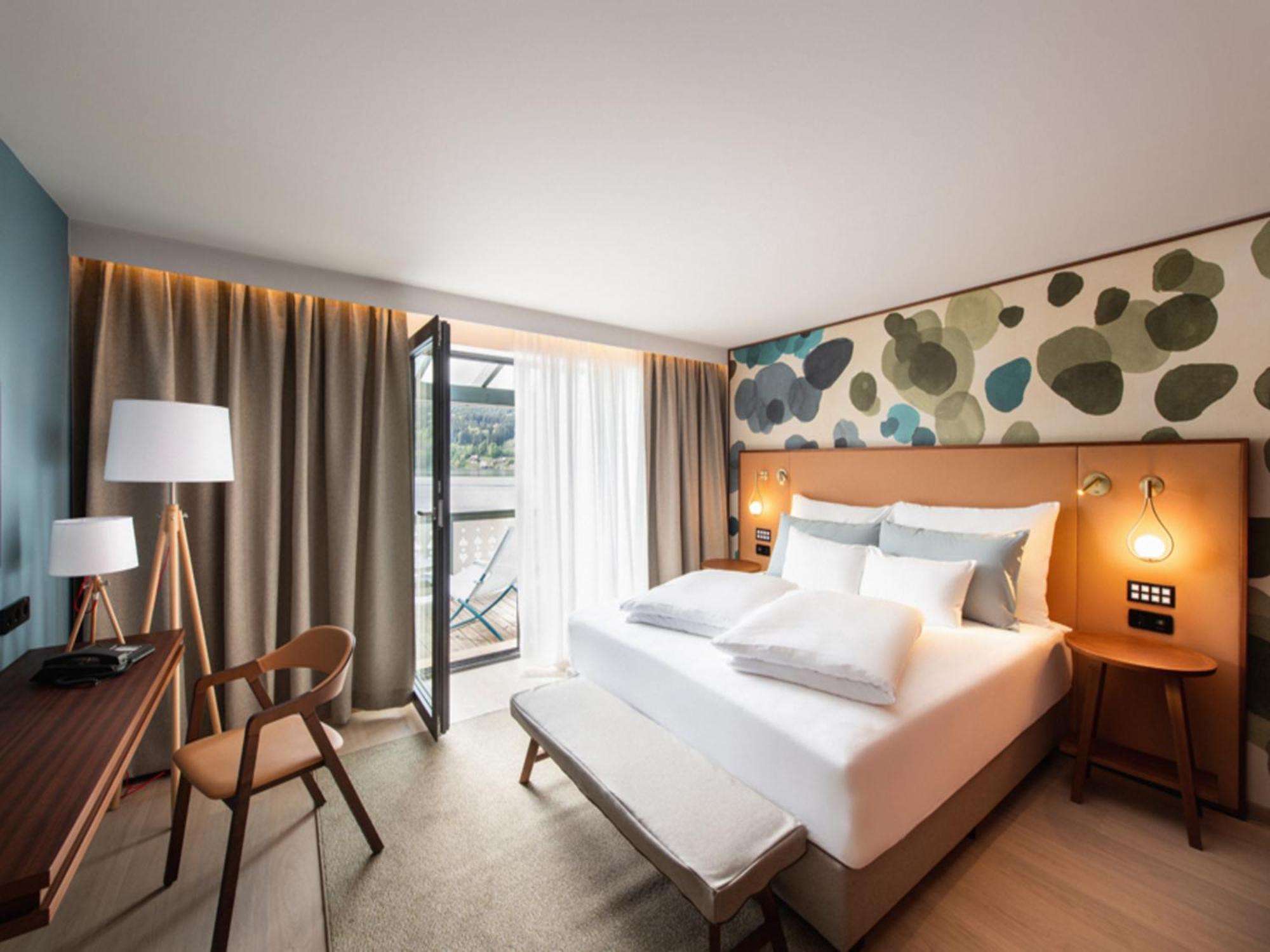 Seeglueck Hotel Forelle Superior Millstatt Buitenkant foto
